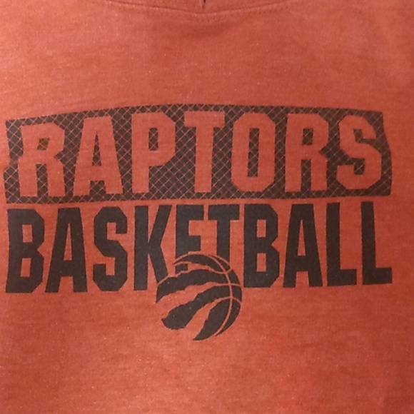 NBA TORONTO RAPTORS BASKETBALL Hoodie Size Medium Red - Picture 4 of 6